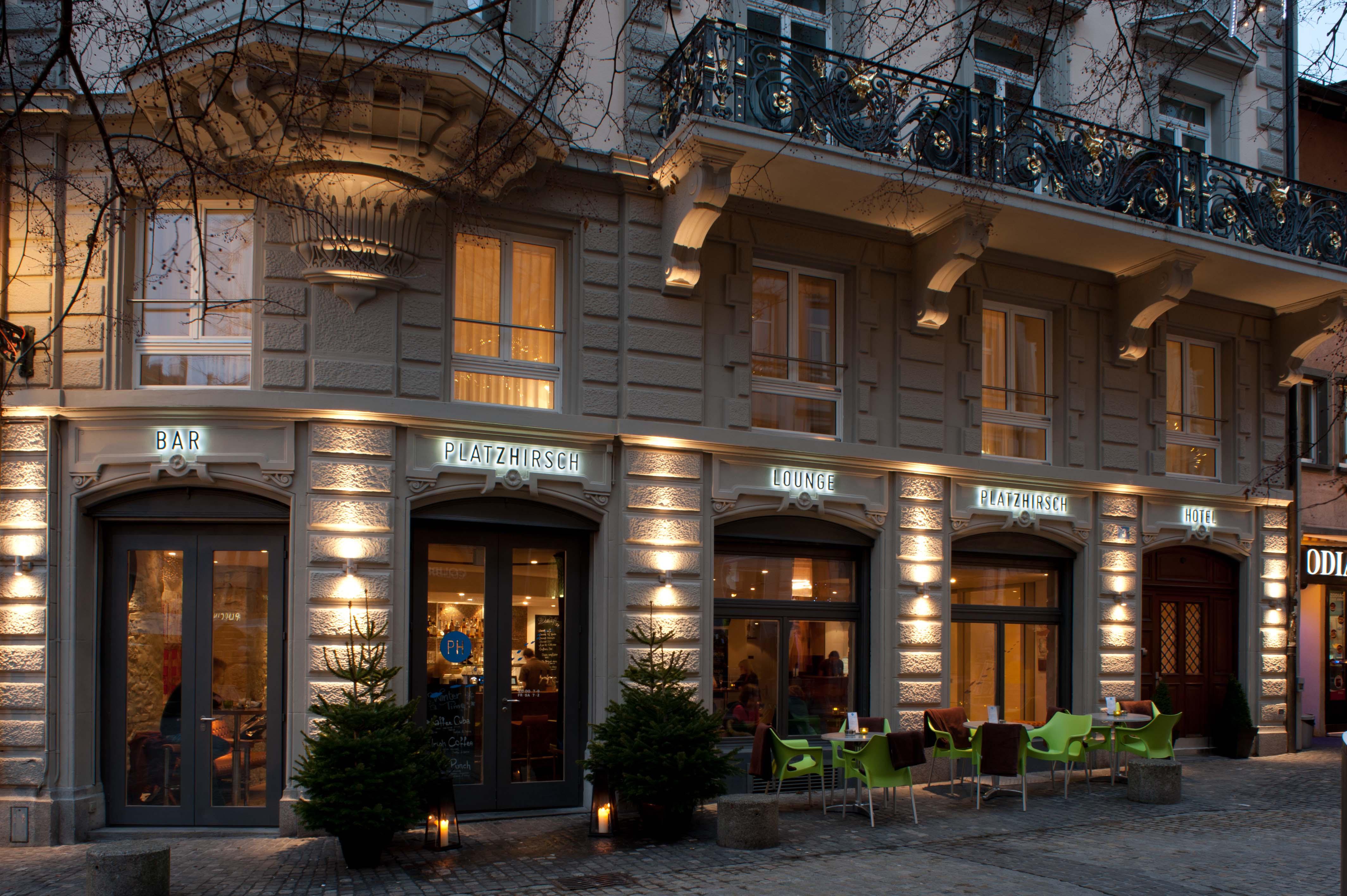 Platzhirsch Zuerich - Downtown Boutique Hotel & Sushi Lounge Exteriör bild